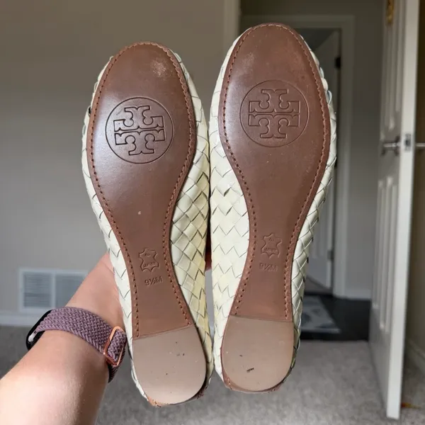 Tory Burch Bleach Prescot Patent Calf Leather Flats - Image 6