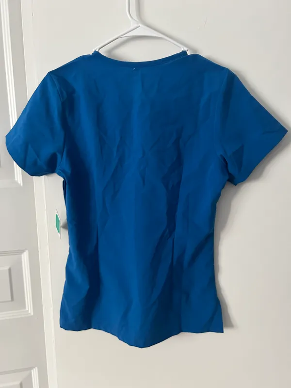Mint Stretch Scrub Top - Image 2