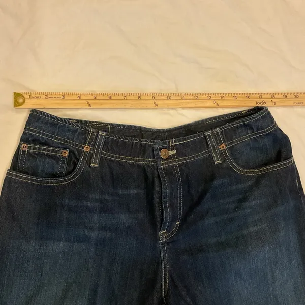 BKE Flare Blue Jeans Wide Leg Style - Image 4