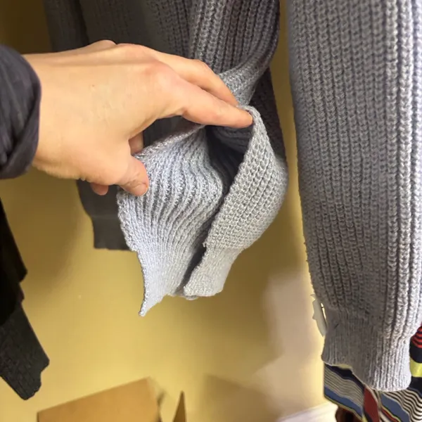 Women half zip chunky knit sweater #17 - Image 9