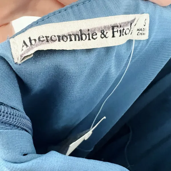 Abercrombie Halter Maxi Plunge Dress - Image 8