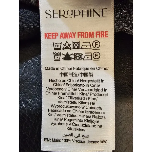 Seraphine Womens Black‎ Floral Verona Shirred Maternity & Nursing Dress 4 - Image 5