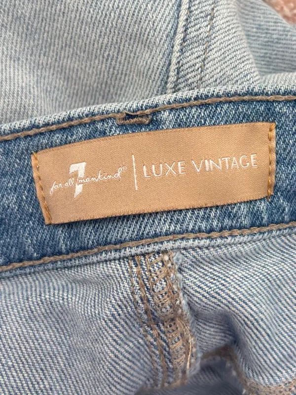 7 for all mankind luxe vintage Josefina boyfriend Jean denim - Image 7