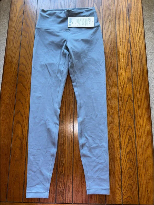 Lululemon Wunder Train High Rise 28” Steel Blue Size 6 NWT - Image 2