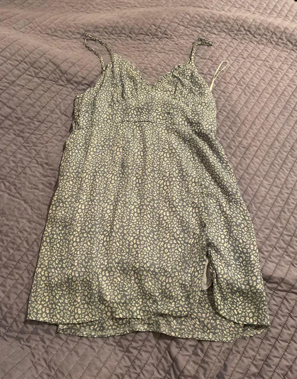 Princess Polly Blue Floral Mini Sundress - Image 3