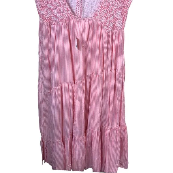 Free People Juno Sleeveless Smocked Tiered Maxi Dress - Image 14