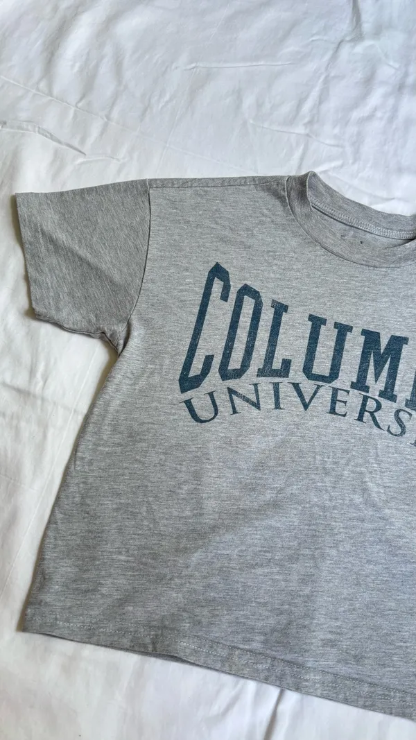 Trademark Brooklyn Cloth Columbia University Cropped T shirt - Image 2