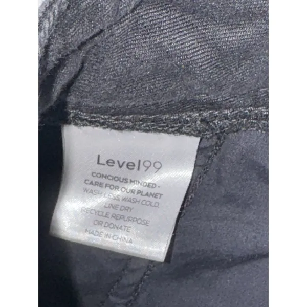 Level 99 Pants Women 31 Straight Leg Linen Utility‎ Outdoor Casual Preppy - Image 7