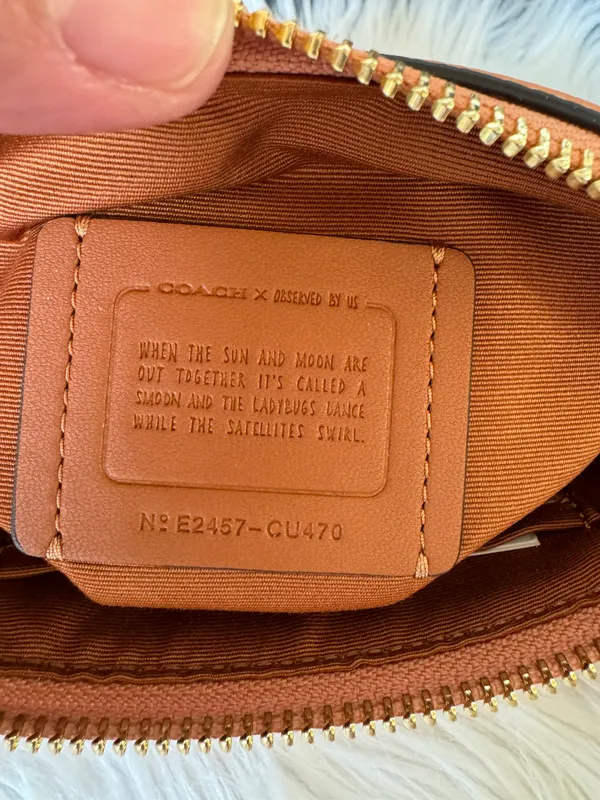 Coach X Observed By Us Nolita 19 In Leather With Star Print cu470 - Image 5