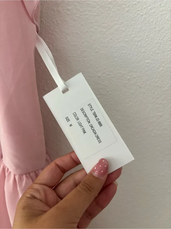 Torn by Ronny kobo pink tiered ruffle dress new nwt - Image 11