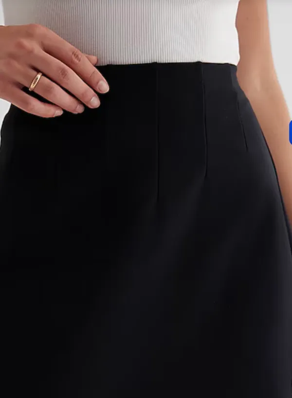 Express Mini Skirt Black - Image 3