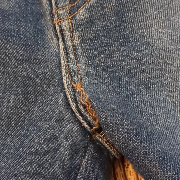 7 for all mankind high waist ankle skinny jeans size 27 - Image 3