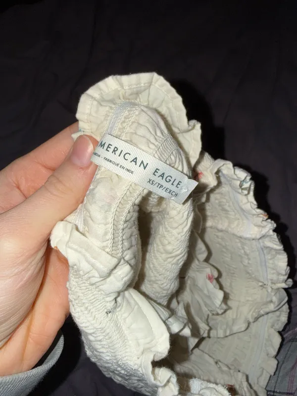 American Eagle Floral Tank Top - Image 3