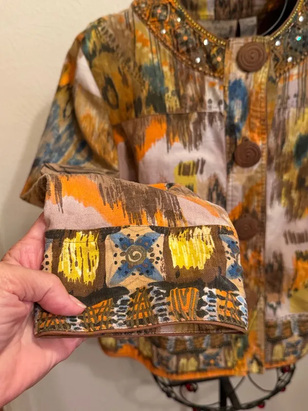 💥💥💥BOGOHO💥💥💥Life Style Multicolor Printed Button - Image 10