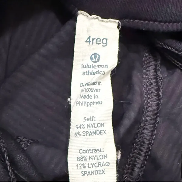 LULULEMON Athletica Dance Studio Pants No Liner in Deep Purple Size 4 - Image 11