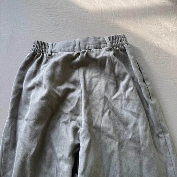Vintage Casual Corner Pleated High Waisted Trousers - Image 4
