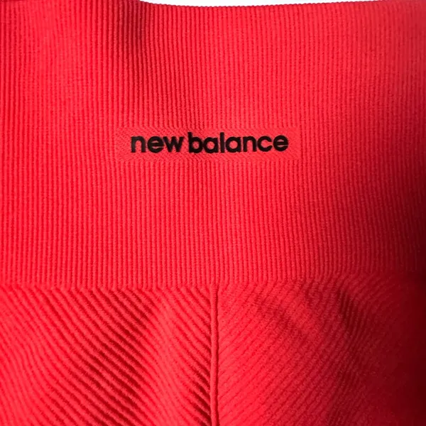 New‎ Balance Women's Bike Shorts | Sz Medium | Red Orange - Image 2