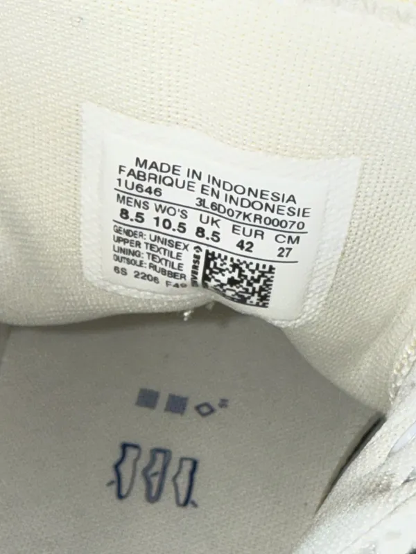 NEW Converse Chuck Taylor All Star High-Top Sneaker White M-8.5 W -10.5 - Image 5