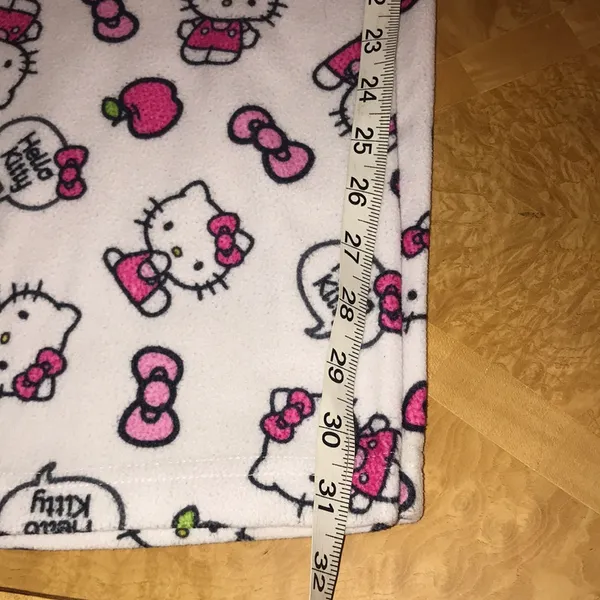 Hello Kitty Adult Pajama Bottoms Sleep Pants Size Large - Image 9