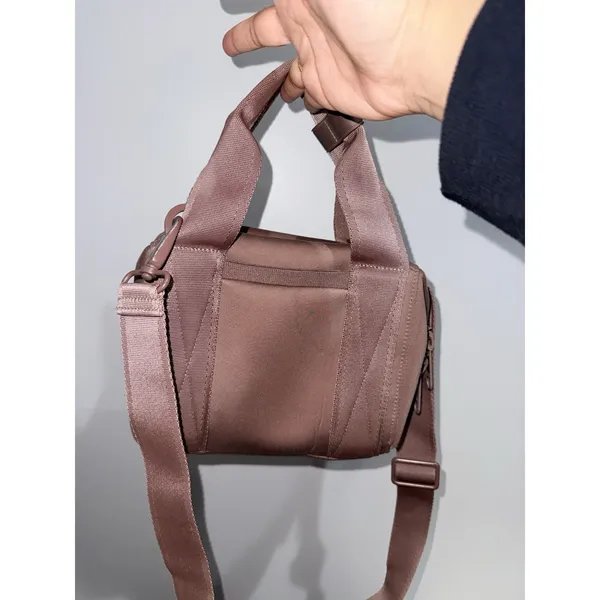 Dagne Dover Small Landon Carryall Duffle Bag in Dune 8x7" 1‎ - Image 3