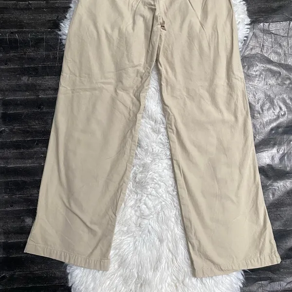 Levi'S Light Brown Tan High Loose Flare Pants Y2k Soft Grunge Light Academia - Image 8