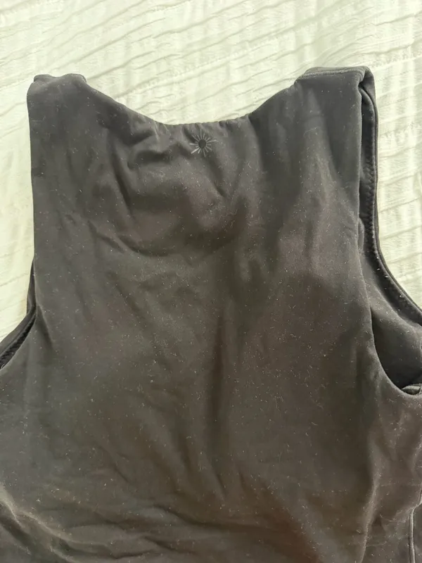 Black Aerie Tank Top - Image 2