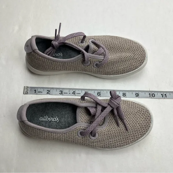 Allbirds Tree Skippers Women's Size 5 Lavender Lilac Boat Tennis‎ Shoes Sneakers - Image 2