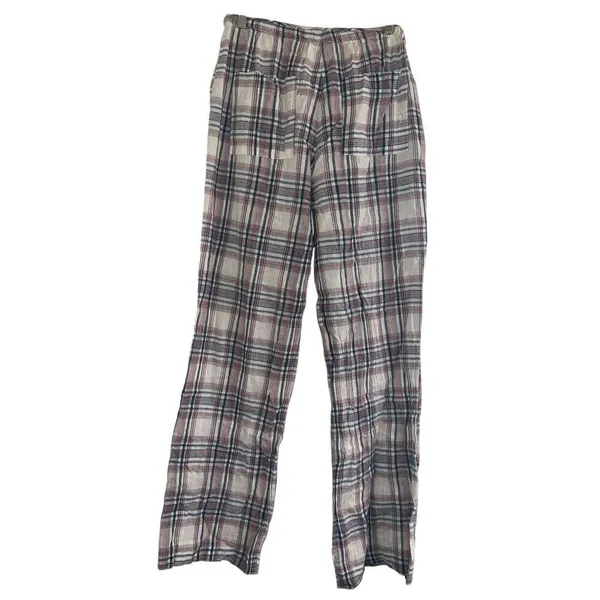 ✨POL Plaid Drawstring Cotton Lounge Sz Medium Pants✨ - Image 7