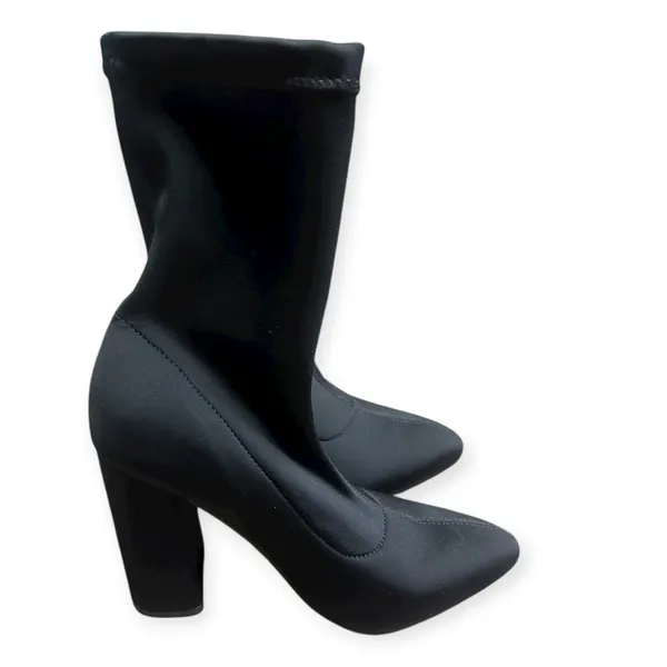Nasty Gal Chic Black Pointed Toe Boots - Image 2