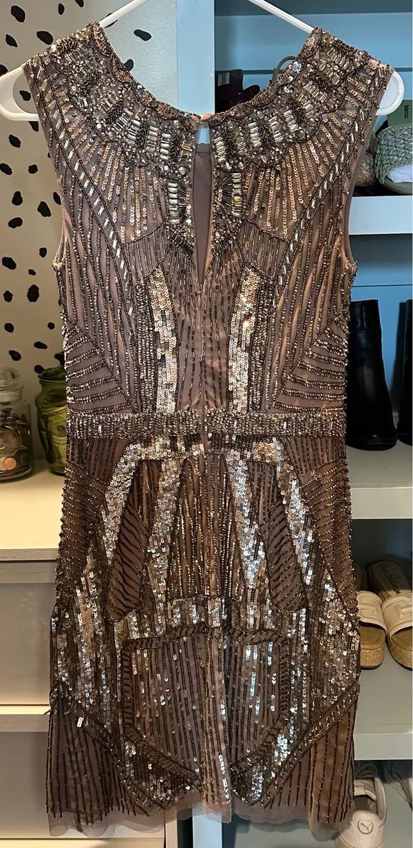 Aidan Mattox beaded cocktail dress - Image 2