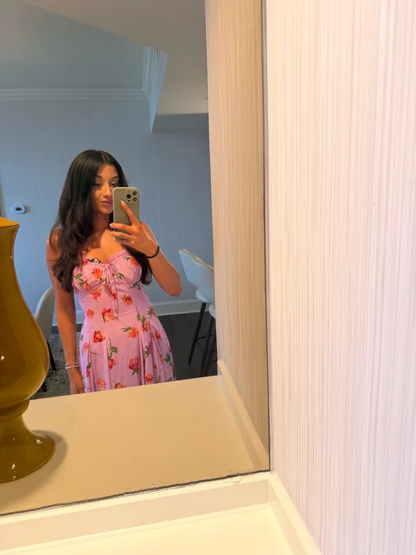 VICI Lavender Rose Floral Maxi Dress - Image 2