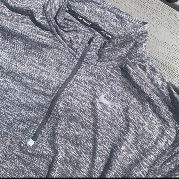 Nike Gray Quarter-Zip - Image 2
