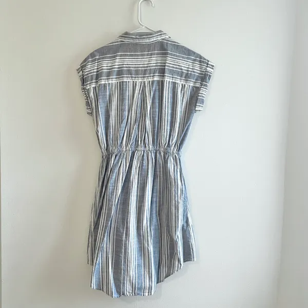 Japna Striped Shirt Dress - Image 2