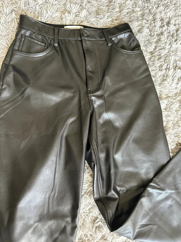 Abercrombie Vegan Leather Pants - Image 2