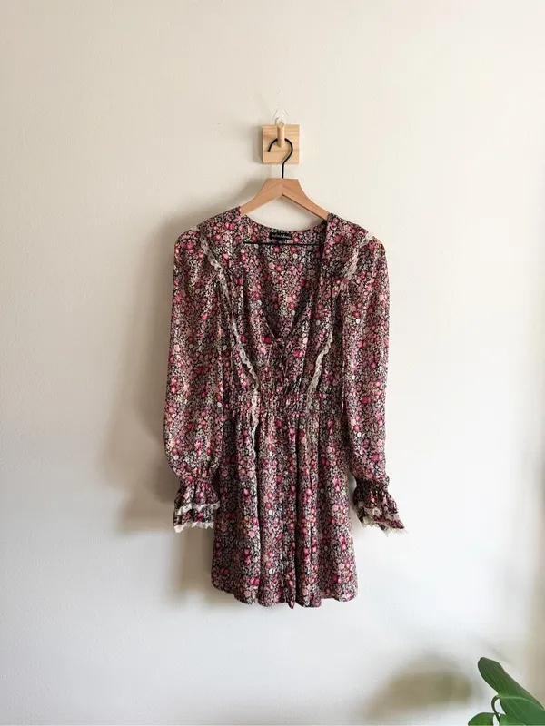 For Love and Lemons Grace Mini Dress Size S - Image 4