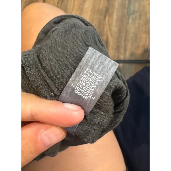 Aerie charcoal grey gauzy harem pants - Image 3
