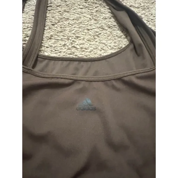 Adidas Women's Leotard Bodysuit Training Suit‎ Brown Size Medium NWOT - Image 6