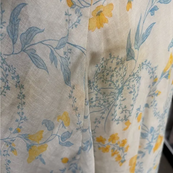 Vintage Gunne Sax 1970s Floral Prairie Maxi Dress Size Small - Image 12