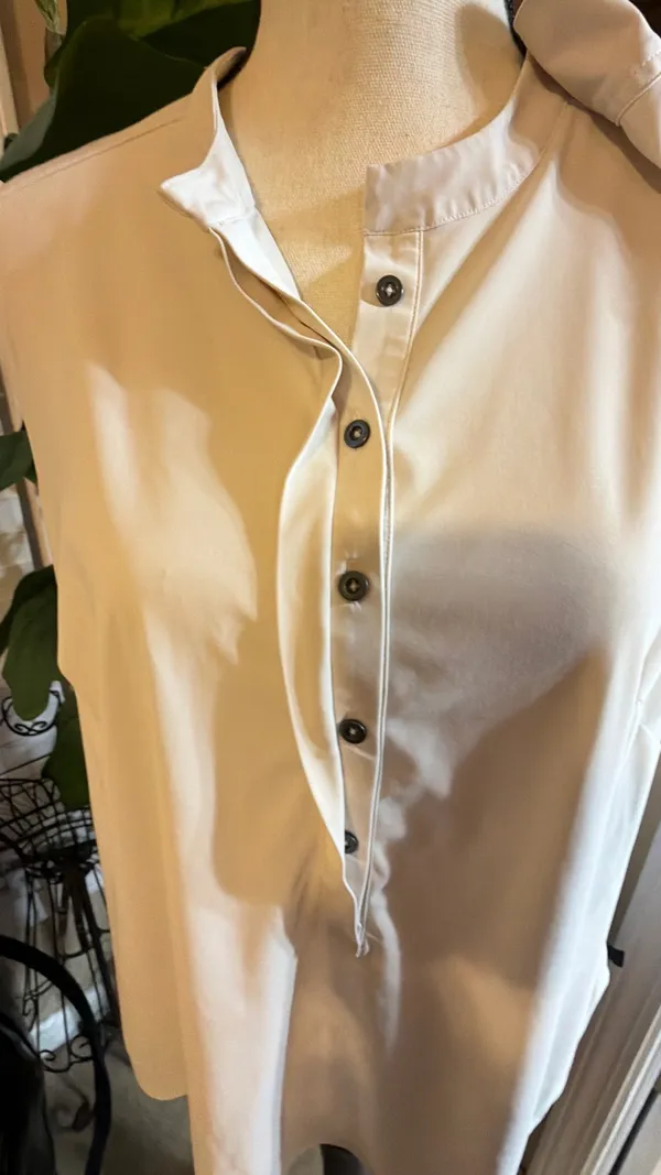 lululemon athletica Cream Lightweight Henley Top - Image 7