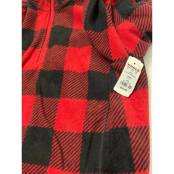 Lands' End Women’s Powder Fleece Quarter Zip Pullover Size M New With Tag - Image 6