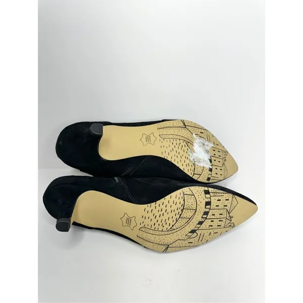 Bella Vita Booties Womens‎ Bindi Shoot Black Kid Suede Leather Size 8 WIDE - Image 9