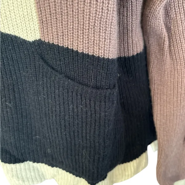Madewell Glenbrook Half-Zip
Colorblock Pullover Sweater, - Image 2