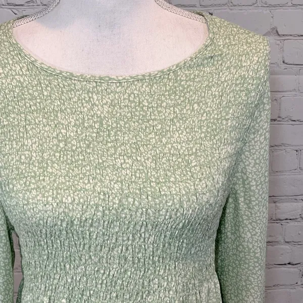 URBAN ROMANTICS Cheetah Print Fit & Flare Blouse - Image 2