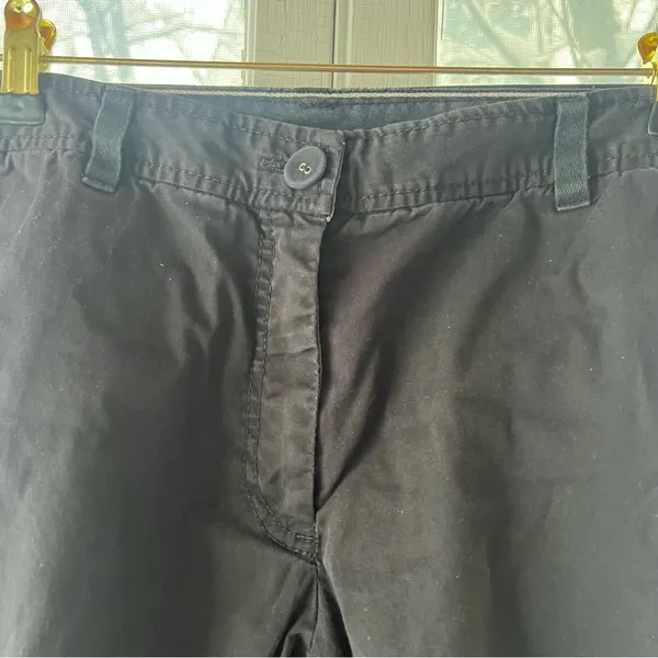Women’s Black Cargo Pants Size 6 - Image 3