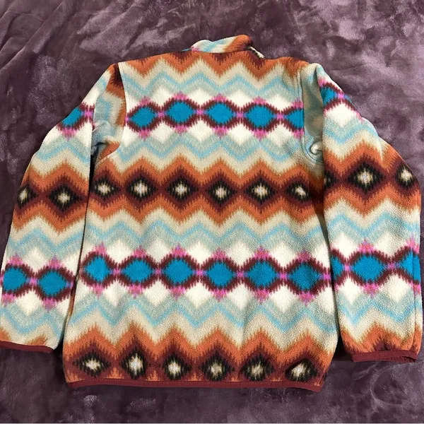Patagonia Synchilla Fleece Snap T Pullover Cinder Twist, XS - Image 4