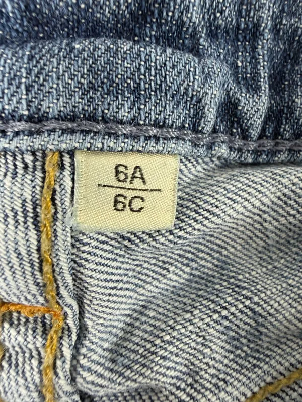 Y2K Gap Low Rise Flare Jeans Women’s 6 Ankle Light Wash Stretch Denim - Image 4