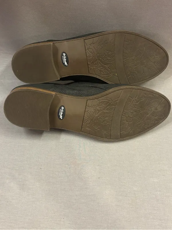 Slip-On Textured Casual Flats in Dark gray dr scholls 9 women’s - Image 5