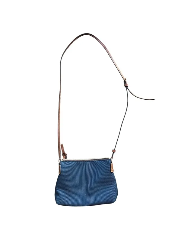 Dooney & Bourke Navy Blue Nylon Crossbody Adjustable Strap Small Minimalist - Image 2