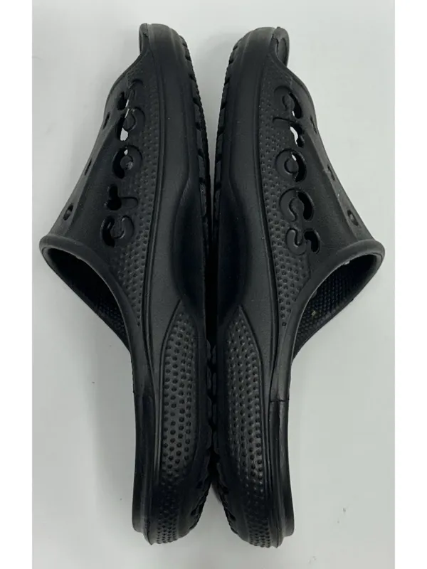 Crocs Baya II Slide Sandals Womens Size 6 Black Athletic Slip On Shoes - Image 6