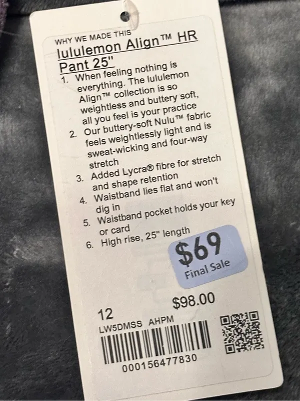 lululemon Align™ High-Rise Pant 25” - Image 6